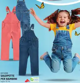 ALDI LILY & DAN Salopette per bambini offerta