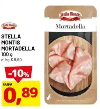 DPiù Stella montis mortadella offerta