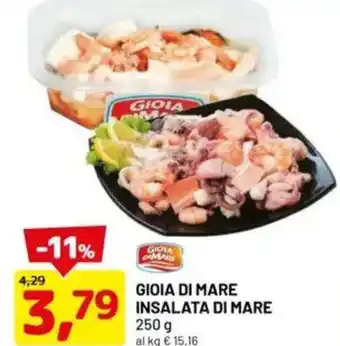 DPiù Gioia di mare insalata di mare offerta