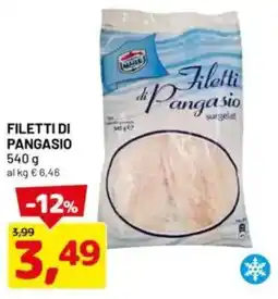 DPiù Filetti di pangasio offerta