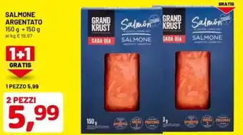 DPiù Salmone argentato 2 pezzi offerta