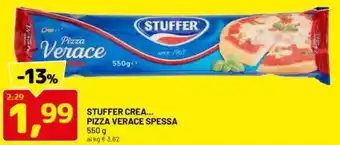 DPiù Stuffer crea... pizza verace spessa offerta