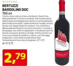 DPiù Bertuzzi bardolino doc offerta