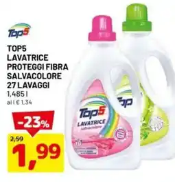 DPiù Top5 lavatrice proteggi fibra salvacolore 27 lavaggi offerta