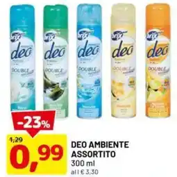 DPiù Deo ambiente assortito 300 ml offerta