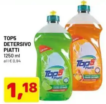 DPiù Top5 detersivo piatti offerta