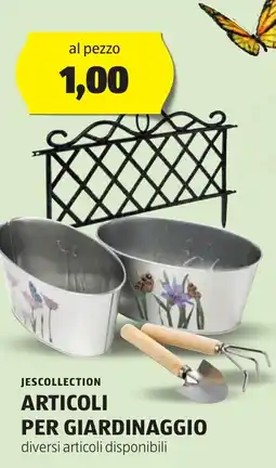 ALDI Jescollection articoli per giardinaggio offerta