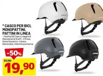 DPiù Casco per bici, monopattini, pattini in linea offerta