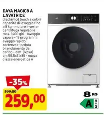 DPiù Daya magics a lavatrice offerta