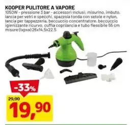 DPiù Kooper pulitore a vapore offerta