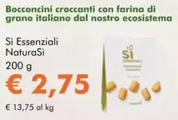 NaturaSì Bocconcini croccanti Sì Essenziali NaturaSi offerta