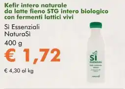 NaturaSì Kefir intero naturale da latte fieno STG intero biologico Sì Essenziali NaturaSi offerta