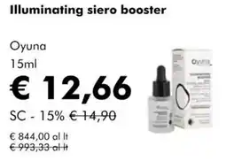 NaturaSì Illuminating siero booster Oyuna offerta