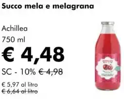 NaturaSì Succo mela e melagrana Achillea offerta