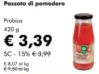 NaturaSì Passata di pomodoro Probios offerta