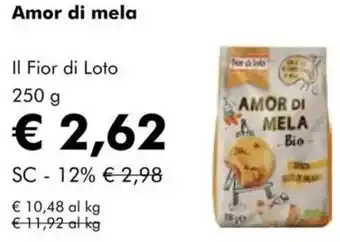 NaturaSì Amor di mela Il Fior di Loto offerta