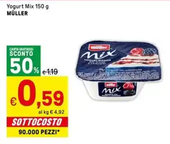 Iper La Grande Yogurt mix MÜLLER offerta