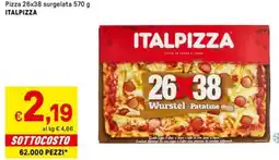 Iper La Grande Pizza 26x38 surgelata ITALPIZZA offerta