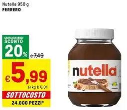 Iper La Grande Nutella FERRERO offerta