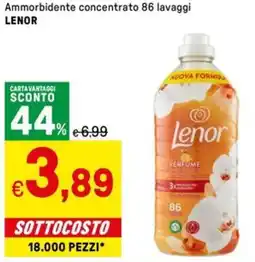 Iper La Grande Ammorbidente concentrato LENOR offerta