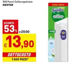 Iper La Grande 108 panni catturapolvere SWIFFER offerta