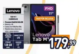 Iper La Grande LENOVO Tab h11 zadb0034se offerta