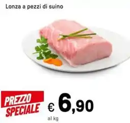 Iper La Grande Lonza a pezzi di suino offerta