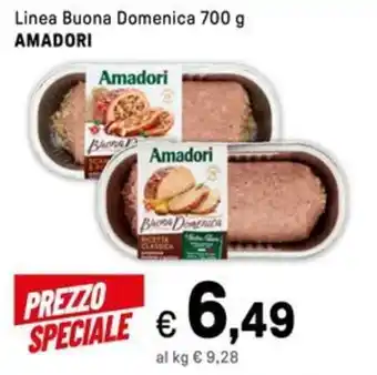 Iper La Grande Linea buona domenica AMADORI offerta