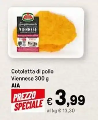 Iper La Grande Cotoletta di pollo viennese AIA offerta