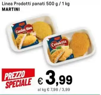 Iper La Grande Linea Prodotti panati  MARTINI offerta