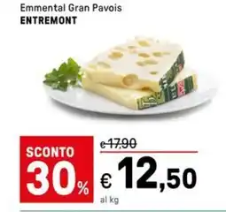 Iper La Grande Emmental gran pavois ENTREMONT offerta