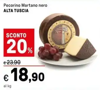 Iper La Grande Pecorino martano nero ALTA TUSCIA offerta