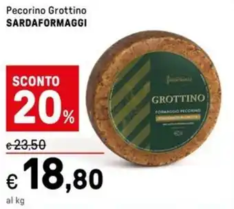 Iper La Grande Pecorino grottino SARDAFORMAGGI offerta