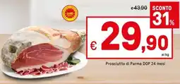 Iper La Grande Prosciutto di Parma DOP 24 mesi offerta