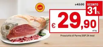 Iper La Grande Prosciutto di Parma DOP 24 mesi offerta