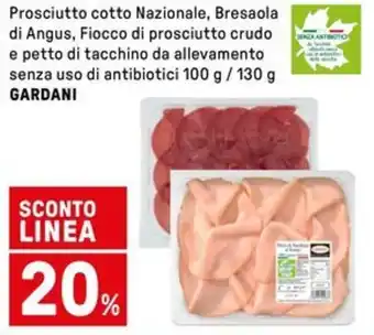 Iper La Grande Prosciutto cotto Nazionale, Bresaola di Angus GARDANI offerta