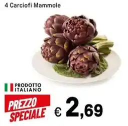 Iper La Grande 4 Carciofi Mammole offerta