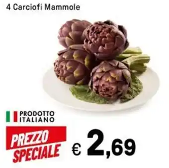 Iper La Grande 4 Carciofi Mammole offerta