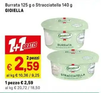 Iper La Grande Burrata o Stracciatella GIOIELLA offerta