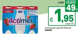 Iper La Grande Actimel gusti assortiti DANONE offerta