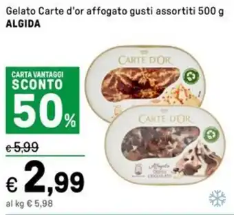 Iper La Grande Gelato Carte d'or affogato gusti assortiti ALGIDA offerta