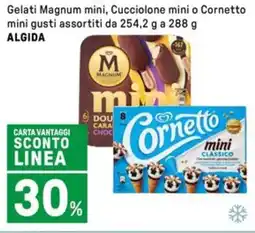 Iper La Grande Gelati Magnum mini, Cucciolone mini o Cornetto mini gusti assortiti ALGIDA offerta