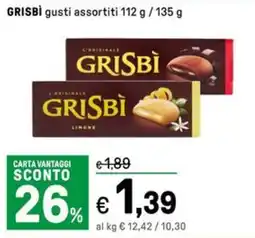 Iper La Grande GRISBÌ gusti assortiti offerta