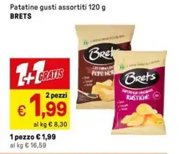 Iper La Grande Patatine gusti assortiti BRETS offerta