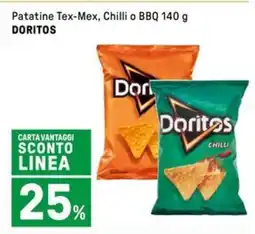 Iper La Grande Patatine Tex-Mex, Chilli o BBQ DORITOS offerta