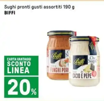 Iper La Grande Sughi pronti gusti assortiti BIFFI offerta