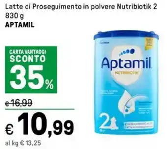 Iper La Grande Latte di Proseguimento in polvere Nutribiotik 2 APTAMIL offerta