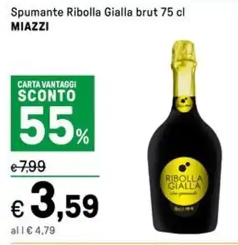 Iper La Grande Spumante Ribolla Gialla brut MIAZZI offerta