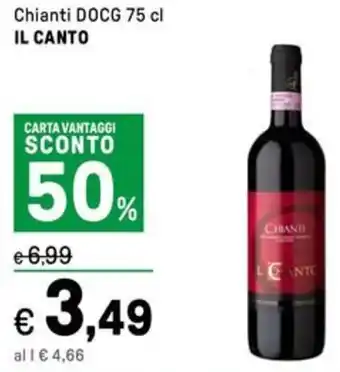 Iper La Grande Chianti DOCG IL CANTO offerta