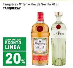 Iper La Grande Tanqueray N°Ten o Flor de SevillaTanqueray N°Ten o Flor de Sevilla 70 cl TANQUERAY TANQUERAY offerta